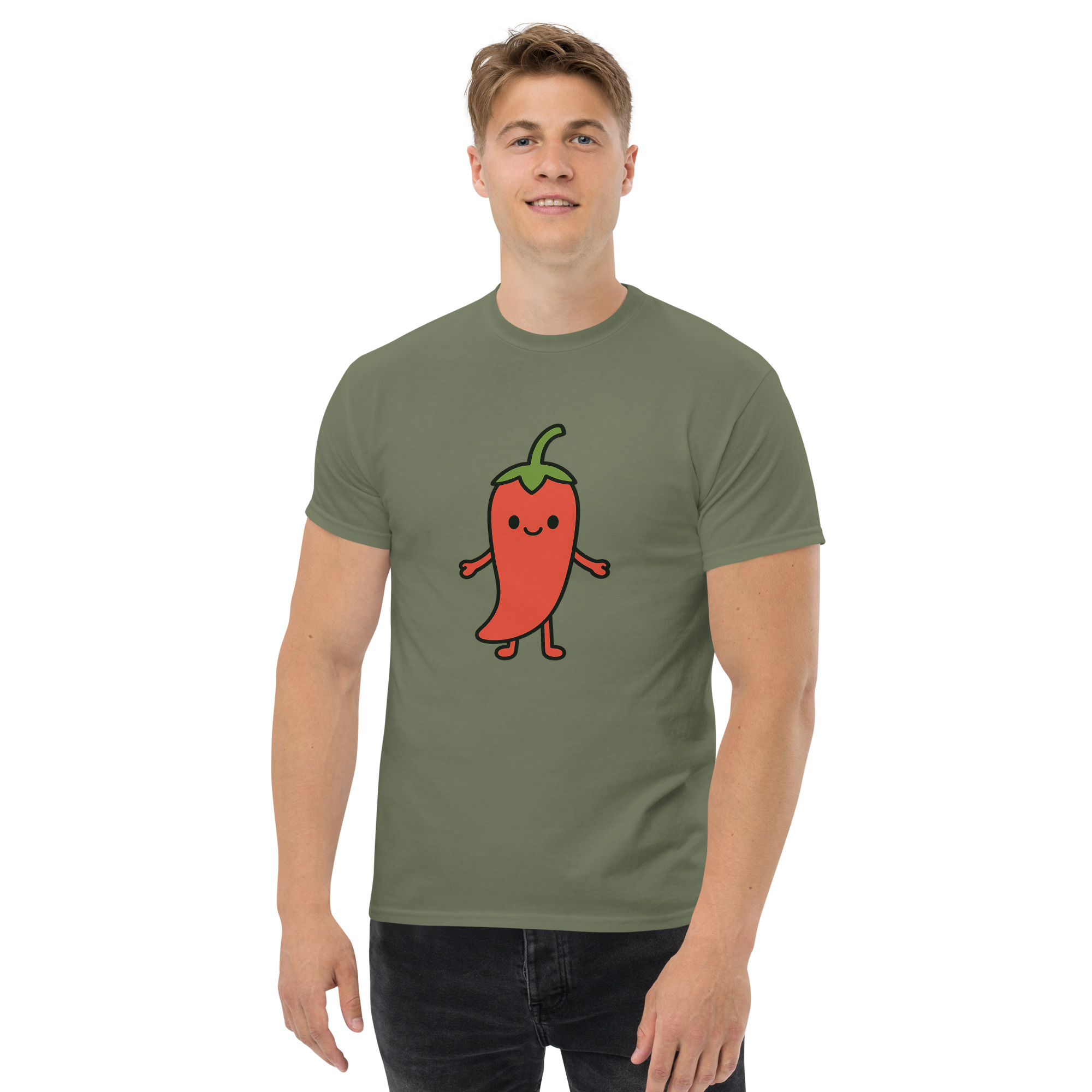 Chandler the Chilli - Unisex classic tee - Image 37