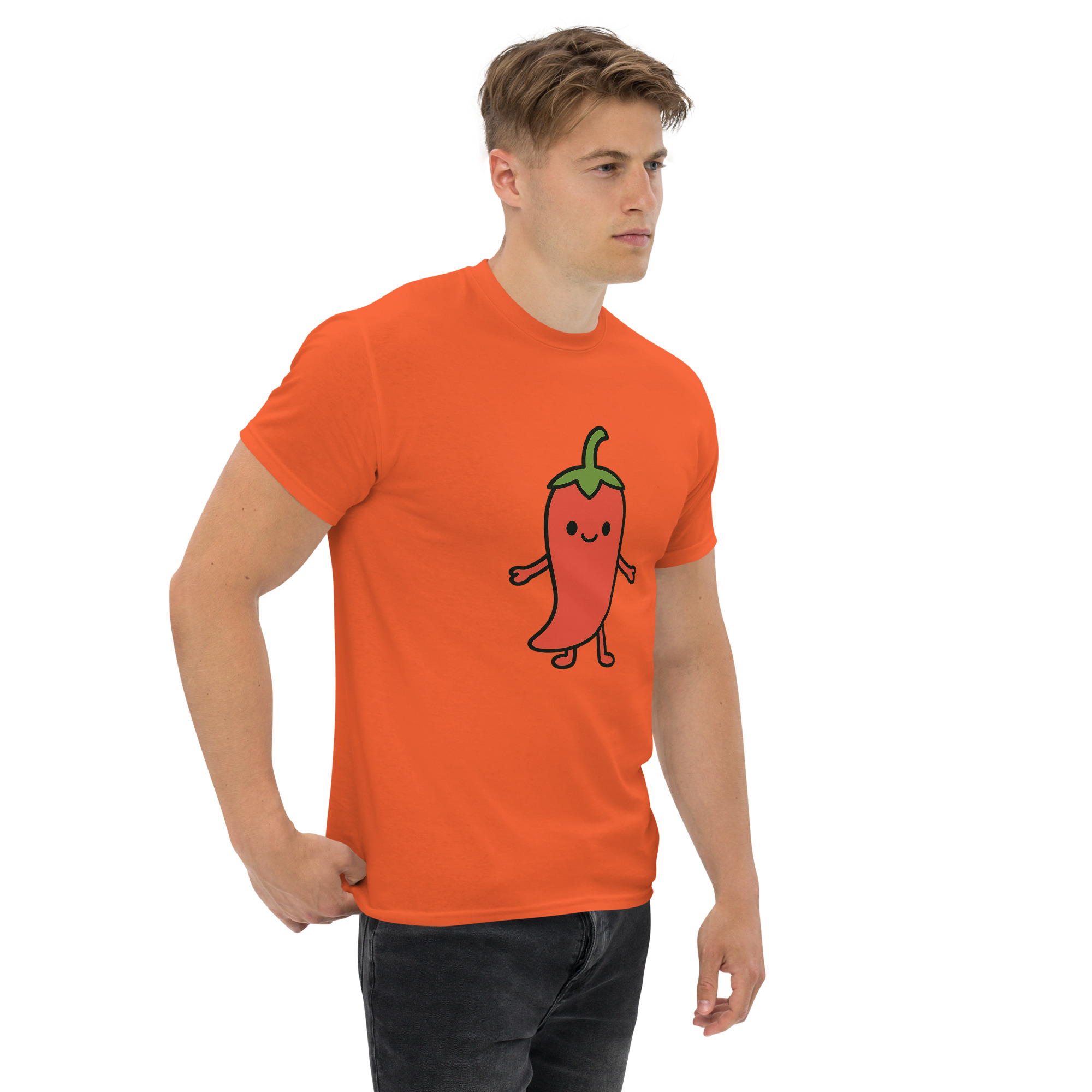 Chandler the Chilli - Unisex classic tee - Image 48