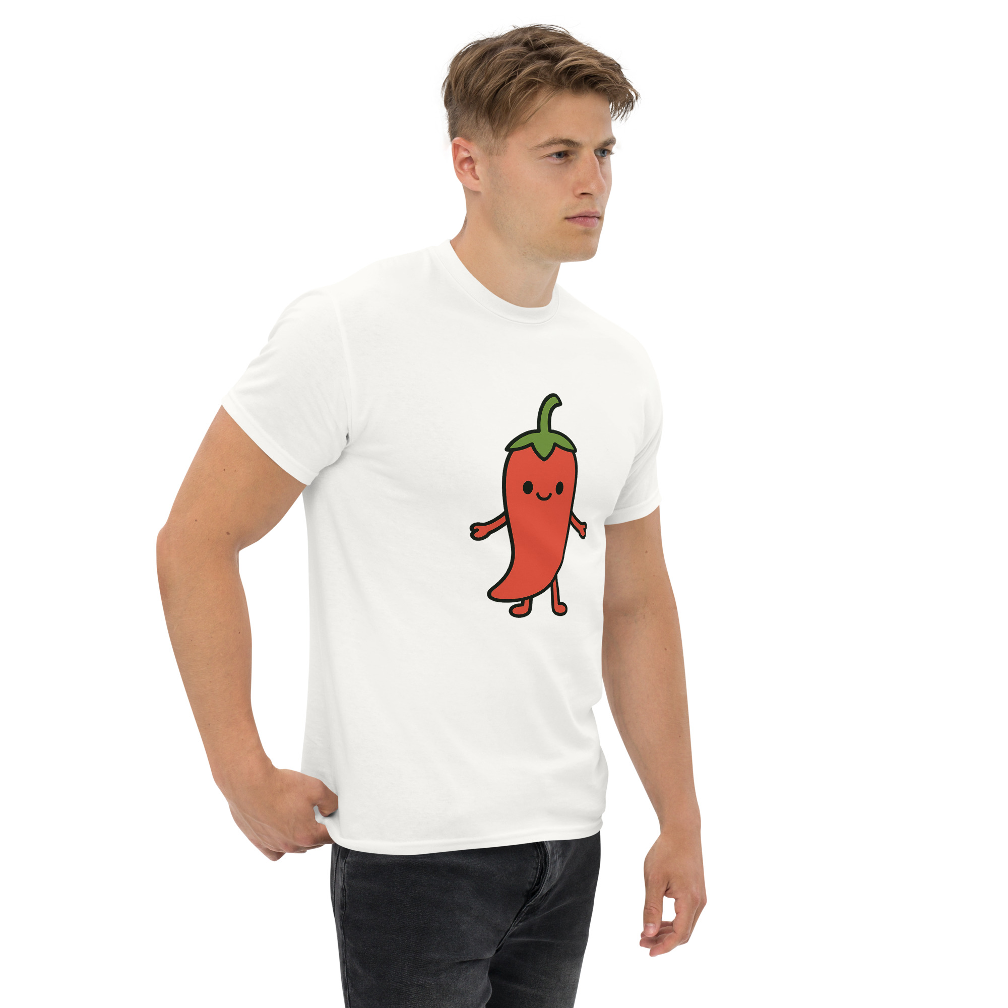 Chandler the Chilli - Unisex classic tee - Image 96