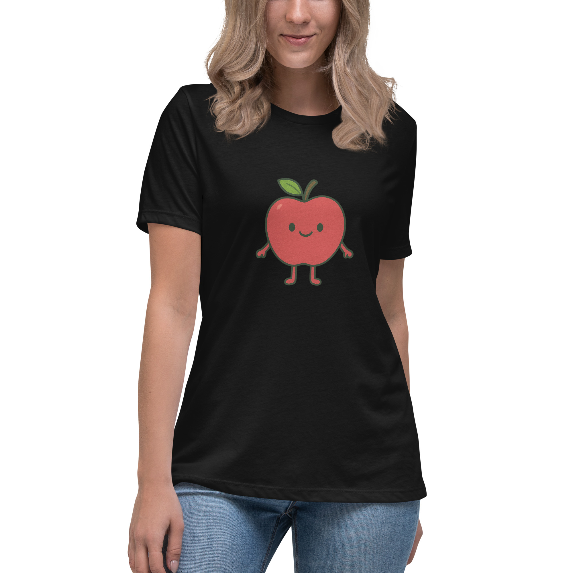 Arry Apple - Women's Relaxed T-Shirt - Image 5