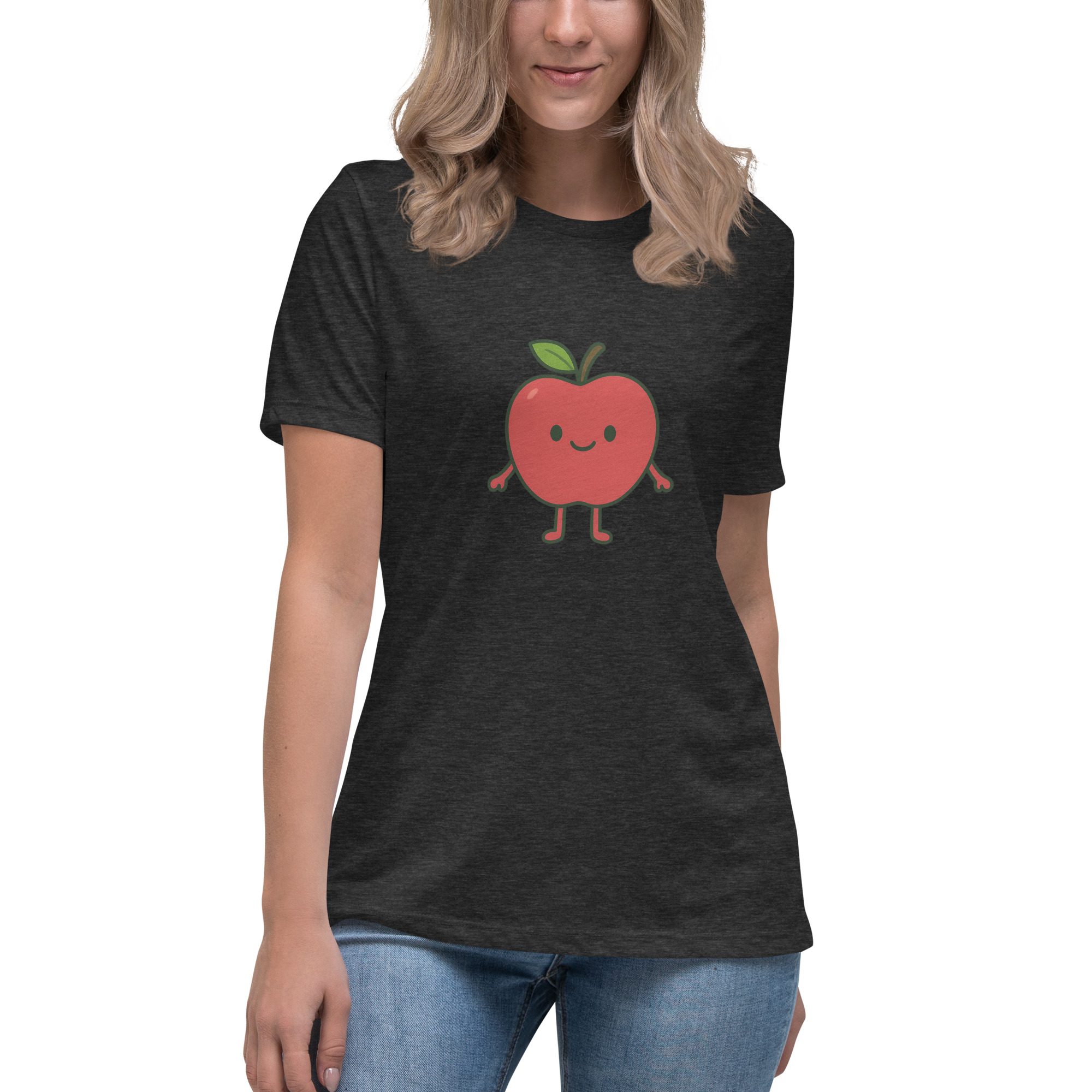 Arry Apple - Women's Relaxed T-Shirt - Image 9