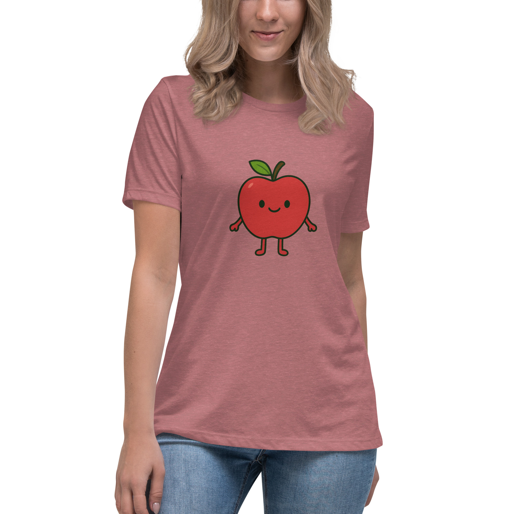 Arry Apple - Women's Relaxed T-Shirt - Image 13