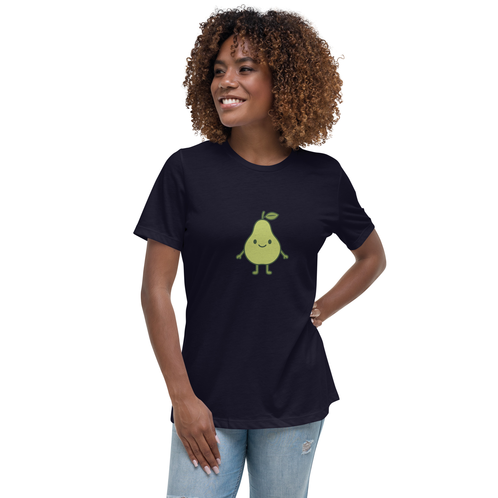 Percy Pear - Women's Relaxed T-Shirt