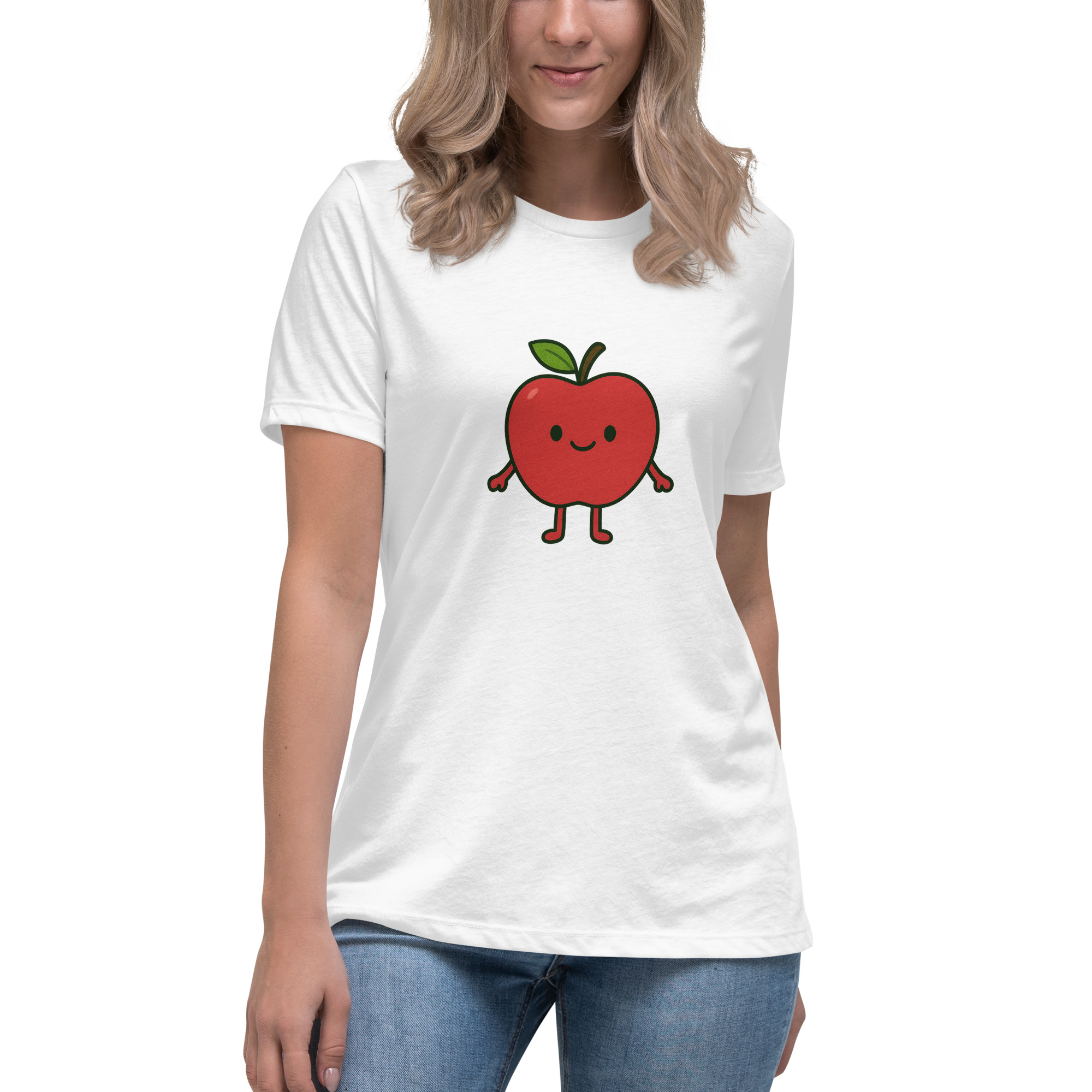 Arry Apple - Women's Relaxed T-Shirt - Image 21
